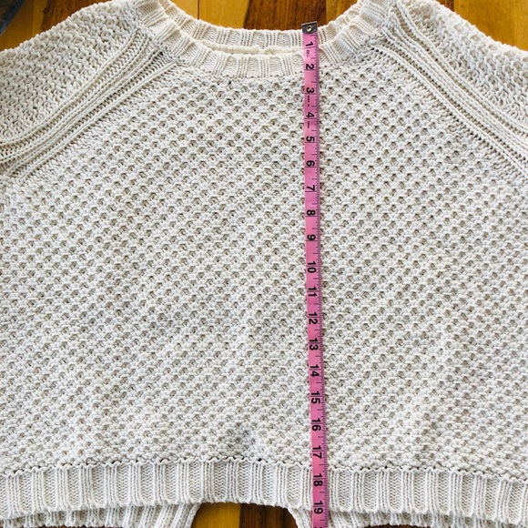Comfy/Casual -SM- Baggy Cream Sweater - Picture 7 of 10